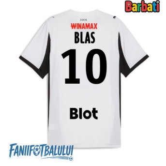 Stade Rennais Ludovic Blas #10 Tricou Fotbal Replică 2025-26 Barbati Deplasare